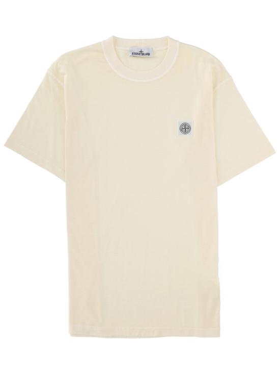 STONE ISLAND Men T-Shirts 2100026 S0057V0193 IVORY
