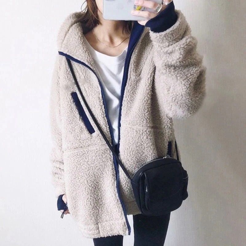 着回し ボアコートレディース ショートフェイクファー ファスナーお洒落 暖かい 服 大人ボアコート ボアコートファーコート 新入荷 アウター バイカラー