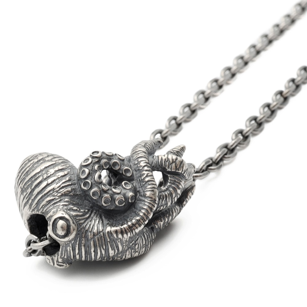 925 オクトパスネックレス [ns160]