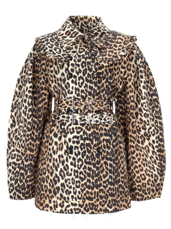 GANNI Women Coats A1010074 859 Grey