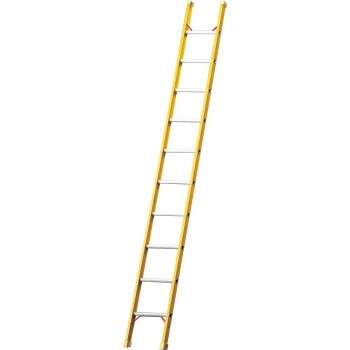 電気工事/電設作業用 一連はしご（FRP） RSG-201