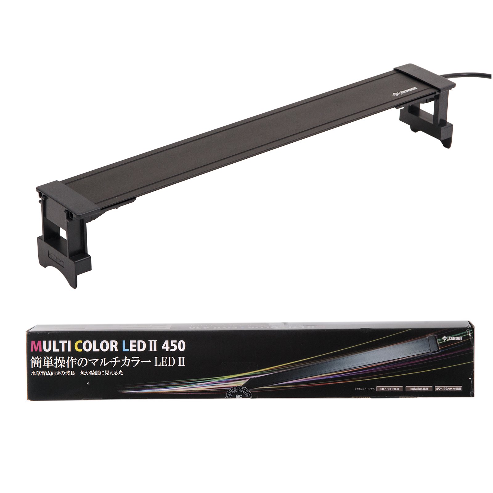 ゼンスイ　マルチカラーＬＥＤ２　４５０　リモコン付き　水槽ライト　アクアリウム　４５ｃｍ水槽　ＣＲＣ10―15―10―30―10