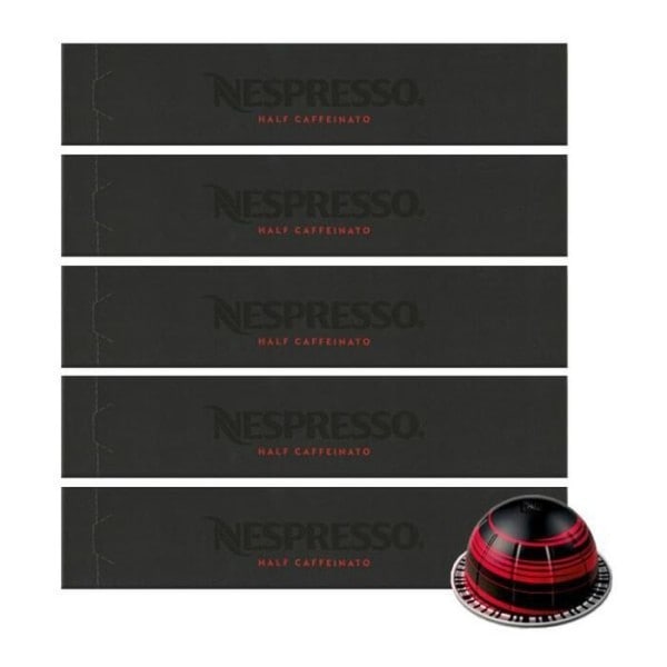 ネスプレッソ バーチュオ カプセル ハーフ カフェナート 10入 x5個/AWS