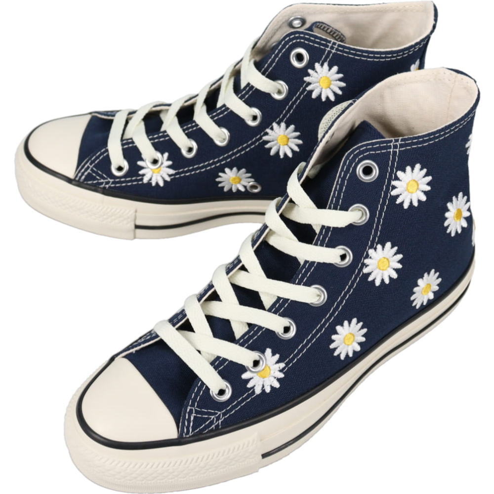 正規品 オールスター デイジーフラワー ハイ ALL STAR R DAISYFLOWER HI ダークブルー 1SD824