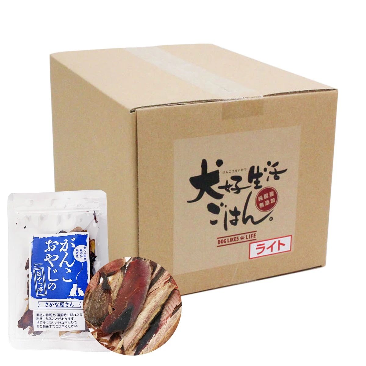 ごはんライト 3kg【お試し国産お魚厚削り15g付き】 7,150円