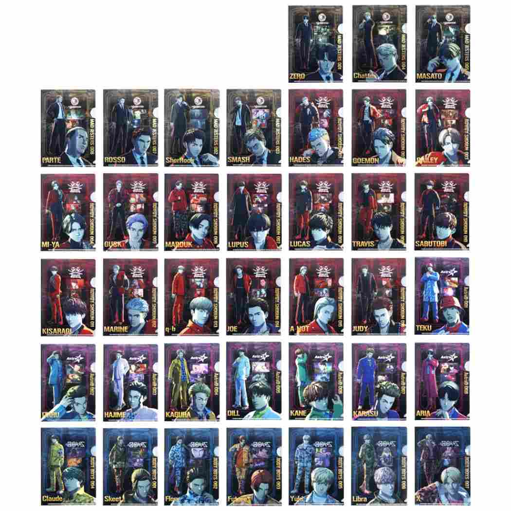 BATTLE OF TOKYO クリアフォルダー クリアファイルミニ A6 全38種 セット