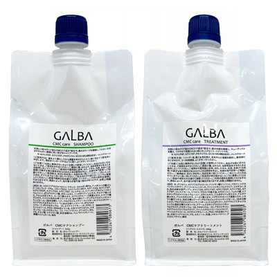 [セット販売] ガルバ CMC ケア シャンプー 400g + トリートメント 400g レフィル 詰め替え 美容室専売 サロン専売品 GALBA