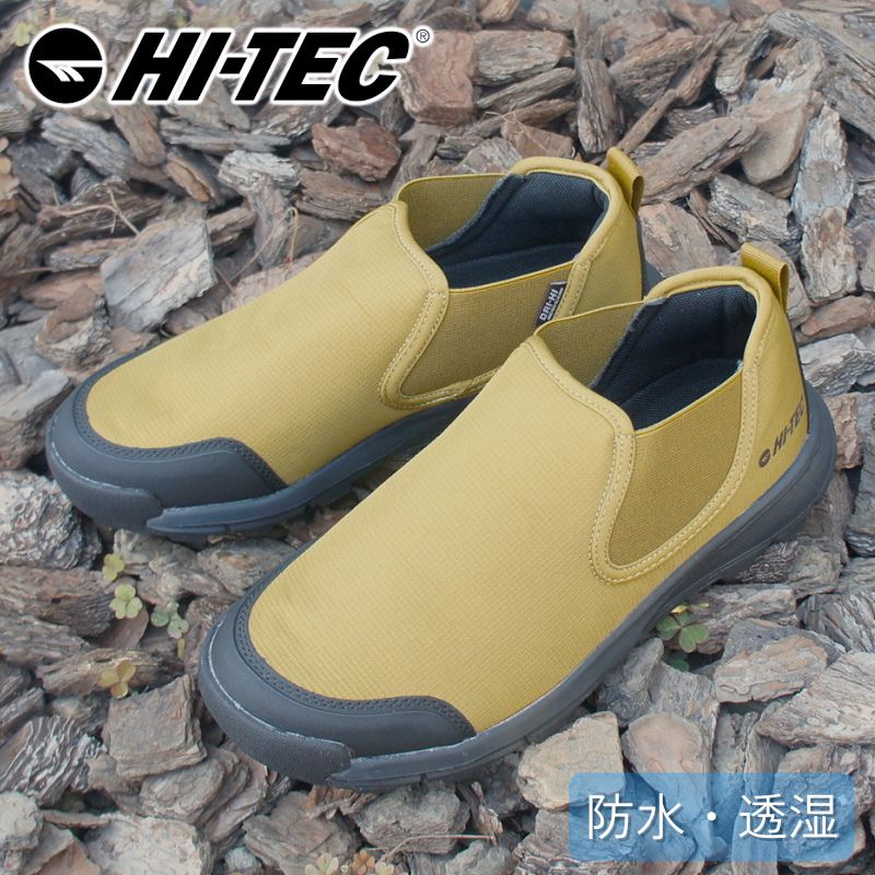 ハイテック HI-TEC メンズ/レディース アウトドア スニーカー HT CM022 WOLK CHELSEA LO WP ヴォルク チェルシー ロー コヨーテ 透湿防水 抗菌防臭 tmhtcm02