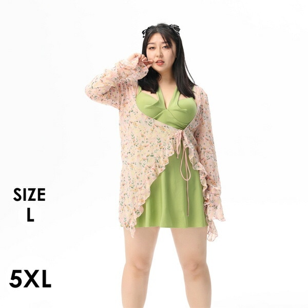 水着 レディース 体型カバー 大きいサイズ かわいい リゾート水着 サマーレジャー プール ビーチ 海水浴 レディース ワンピース スカート スタイル 魅惑的 オープン バック お腹 カバー スリム 5,031円