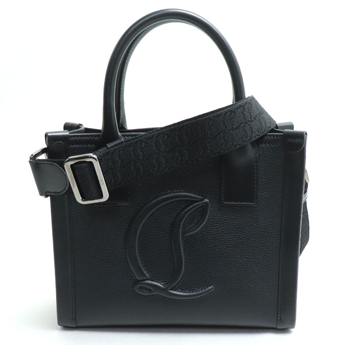 Christian Louboutin クリスチャンルブタン バイマイサイド ミニ 2Wayショルダーバッグ ブラック 1245034 レディース 中古 美品 68,750円