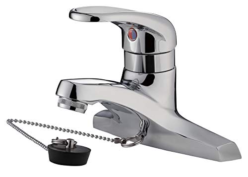 SANEI(サンエイ) 洗面用 シングル混合栓 泡沫吐水 取付ピッチ102ｍｍ ゴム栓付き JIS規