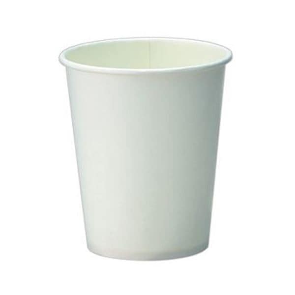 （まとめ）TANOSEE 紙コップ ホワイト150ml（5オンス）1セット（400個：80個×5パック）(×10セット)