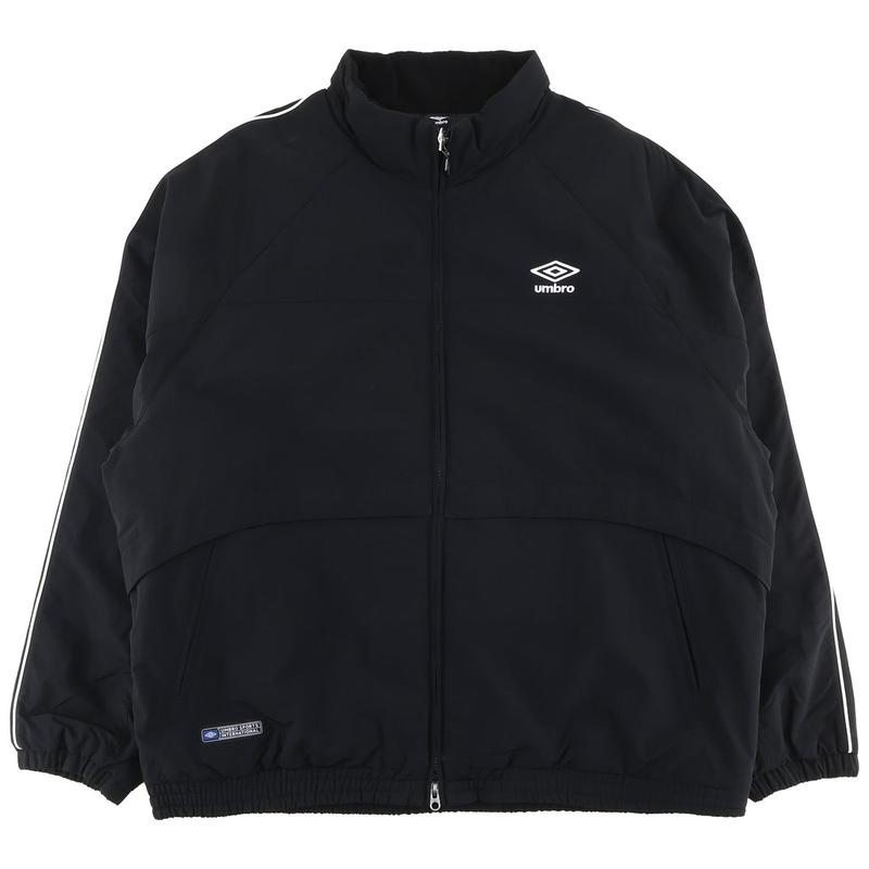 ユニオン トラック スタンドネック パディング ジャケット UQ321CPJ93BLK