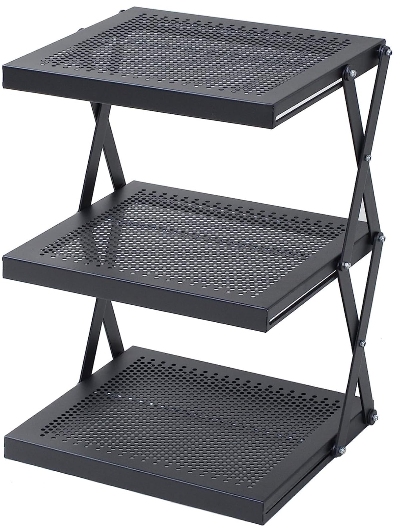 折り畳み式 フォールディングラック FR-3035 アウトドア用品をすっきり整頓 丈夫で熱に強い バーベキューやアウトドアなどのシーンで使用可能 折り畳み式でコンパクトに収納 簡単組立て 光沢仕上げ