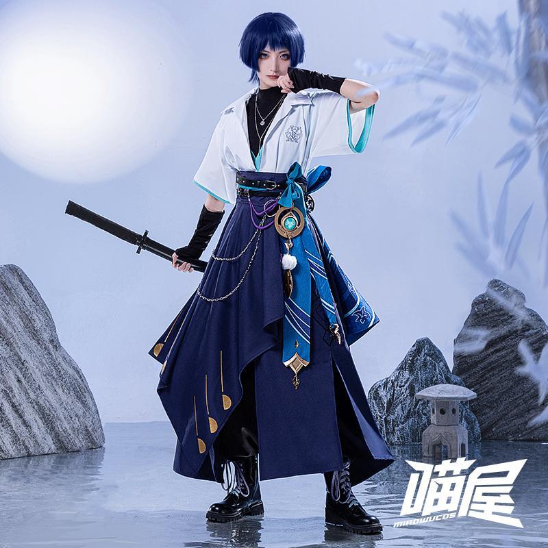 2025新品 放浪者 セットアップ 2way 夏 原神 Genshin 上下セット コスプレ 人気 上下セット