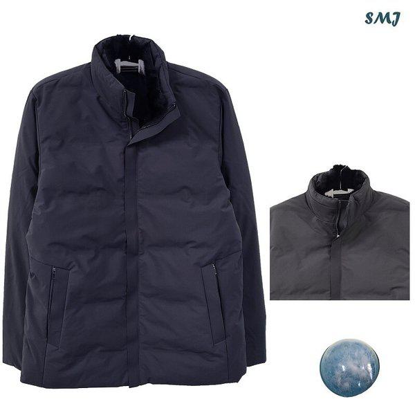 SMJ1677男性シームレスダックダウンパッド入りジャケット中年男性ジャケット