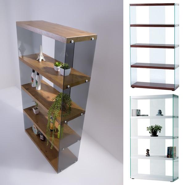 シェルフ 棚 おしゃれ ガラス スタイリッシュ