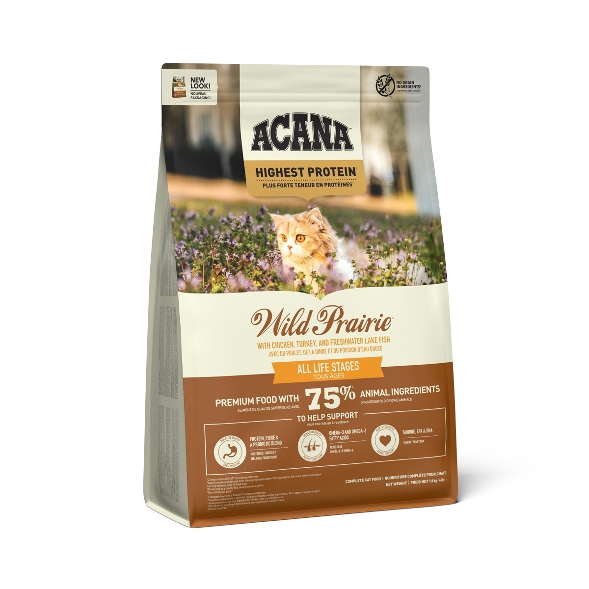 ハイエストプロテイン ワイルドプレイリーキャット 1.8kg キャットフード 5,285円