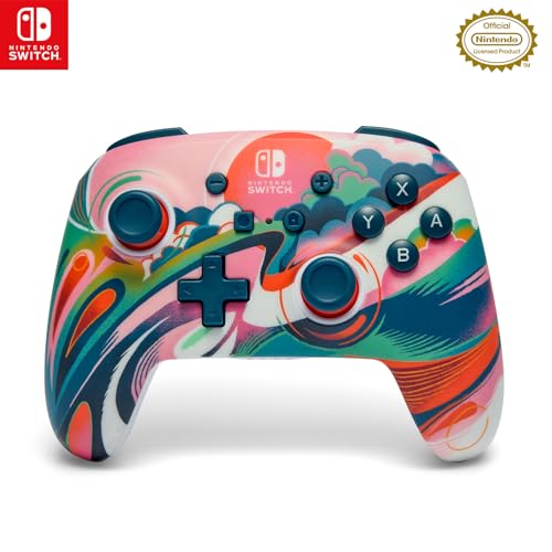 【任天堂ライセンス商品】PowerA パワーエー エンハンスド・ワイヤレスコントローラー for Nintendo Switch - リキッドサ 7,505円