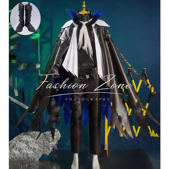 明日方舟 Arknights アークナイツ 風 三隊長 Ulpianus ウルビアン コスプレ衣装 ウィッグ 靴 イベント ハロウィン変装 クリスマス仮装