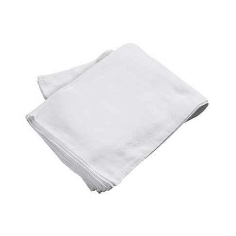 カンダ フェイスタオル シャーリング白タオル#240 （12枚入）