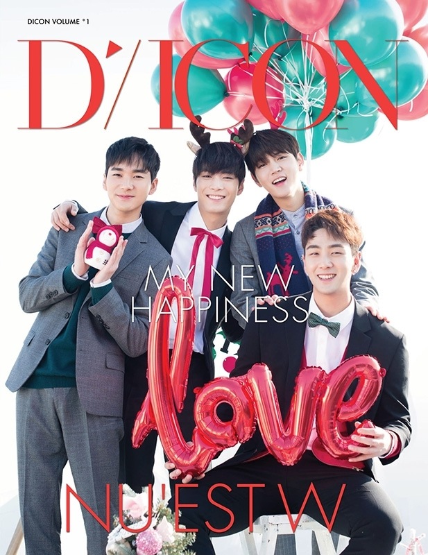 NUEST W Dicon vol.1 NUEST W写真集MY NEW HAPPINESSJAPAN EDITION 新品未開封