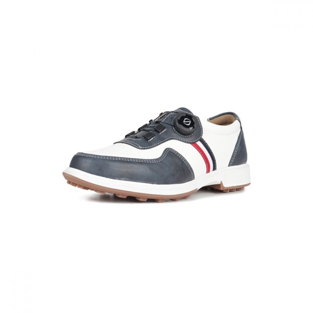 (Lux Golf) ハンドメイドゴルフシューズ男性用スパイクレスフィールドプラクティス用 NQ171