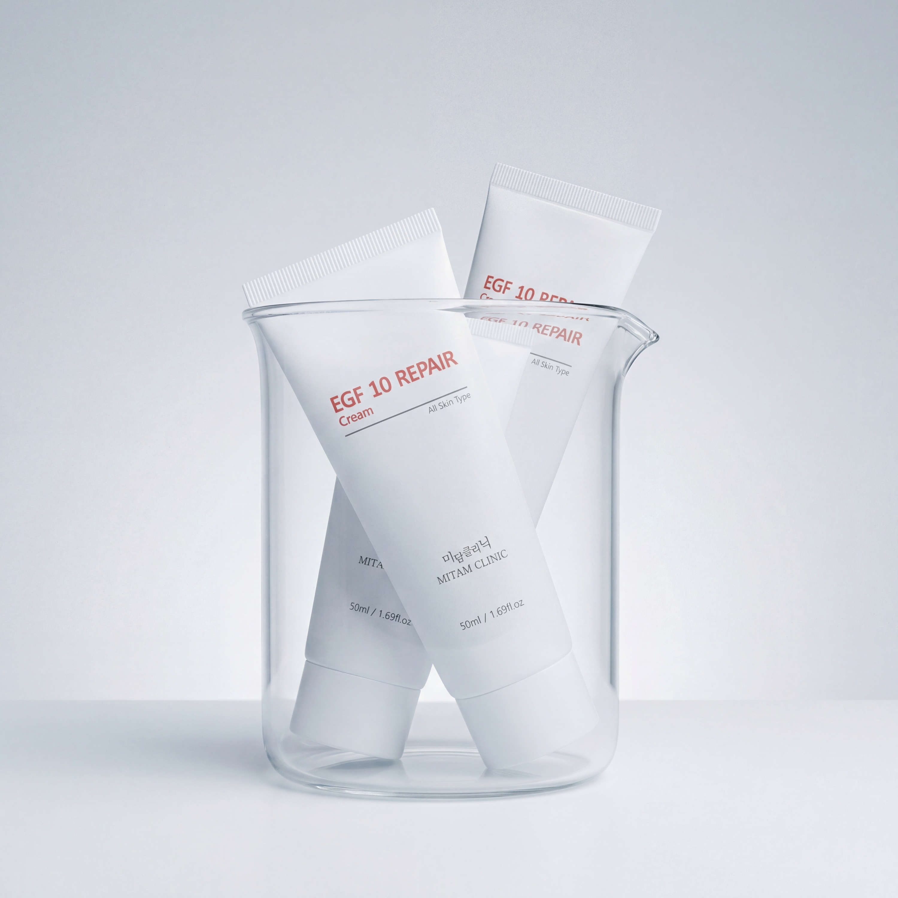 [正規品] Mitam Cosme EGFクリーム 50ml(EGF/FGF/IGF 超高配合)- プレミアムスキンケア, 天然成分,シワ,ハリ,保湿,ミタムクリニック 皮膚科