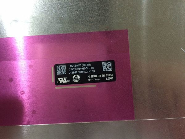 液晶パネル LM215WF3 SD D1 Apple iMAC A1418 21.5インチ
