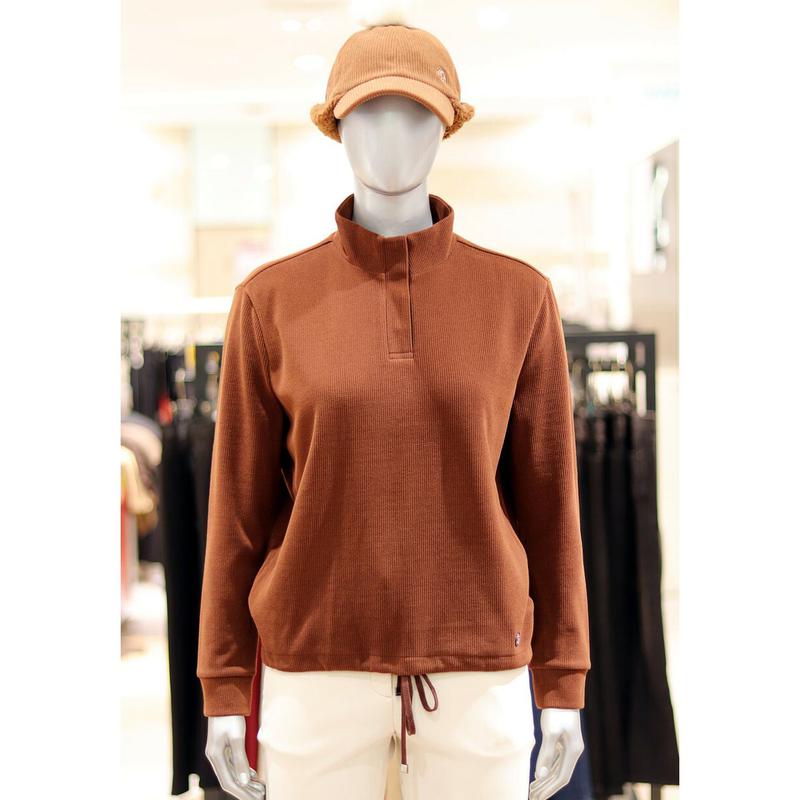 [ゴルフ] ゴルフ FW 女性 ファーエアー ハーフジップ 防風Tシャツ 6K-85402-202 [P003739690]