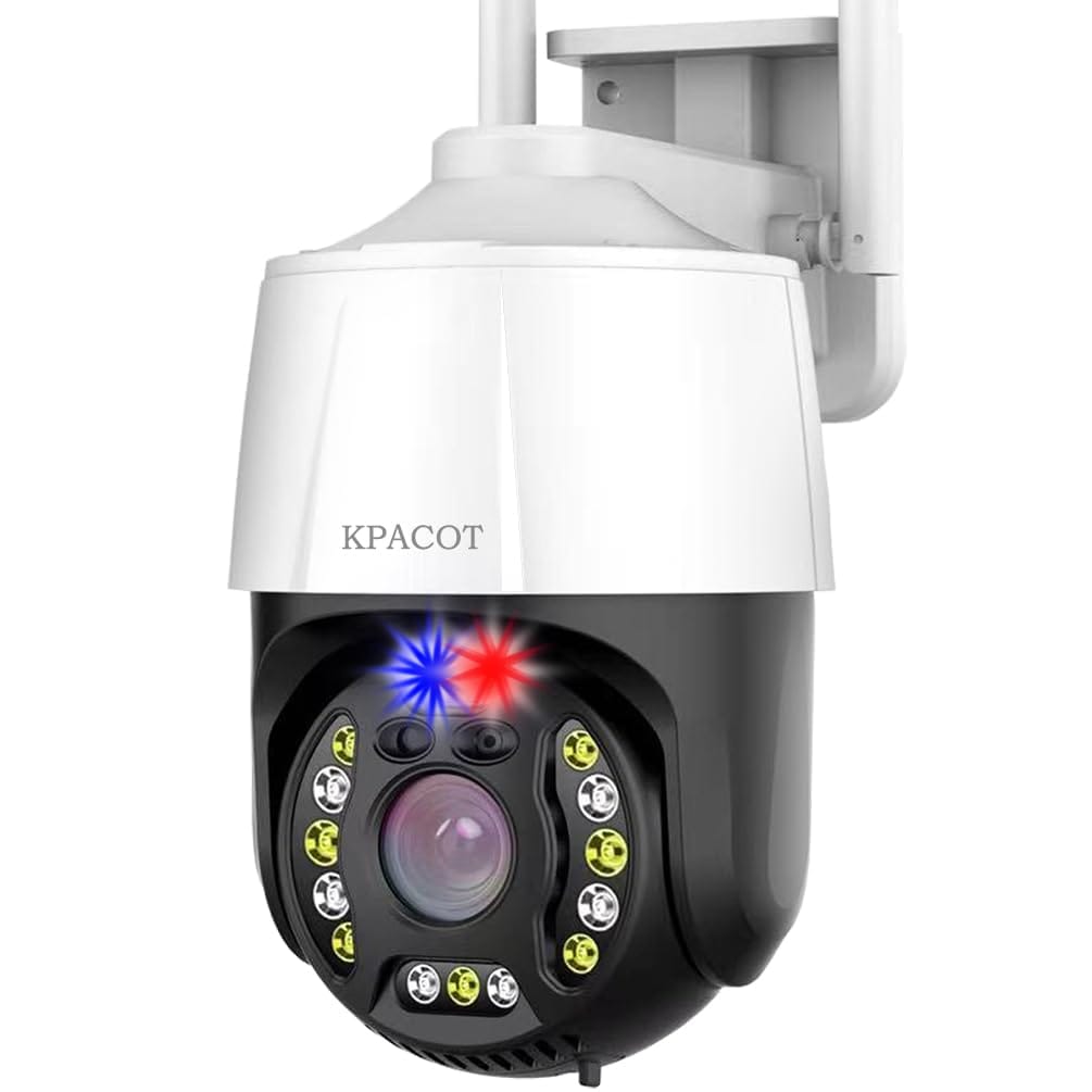 夜間カラー撮影・360全方位カメラ】KPACOT 防犯カメラ 屋外