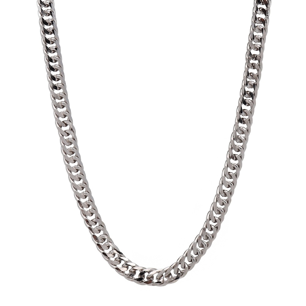 925 6面カットダブル喜平ネックレス 幅2mm [cs053-2mm]