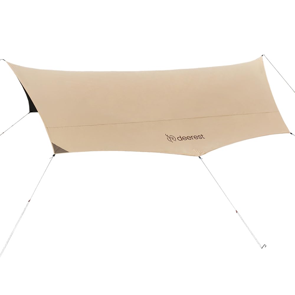 deerest紫外線対策タープEASY GO Seriesオクタタープ5.5x4.65アレンジ性高い八角形日除けシェルター開放感サンシェードU