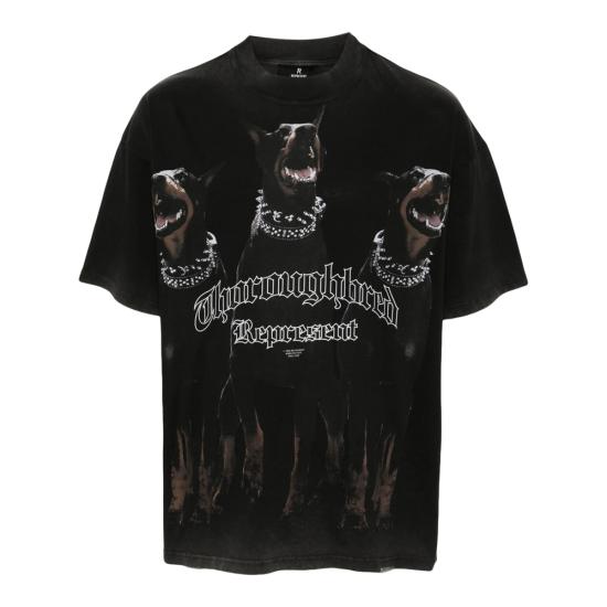 REPRESENT Men Tops MLM41135 003 BLACK