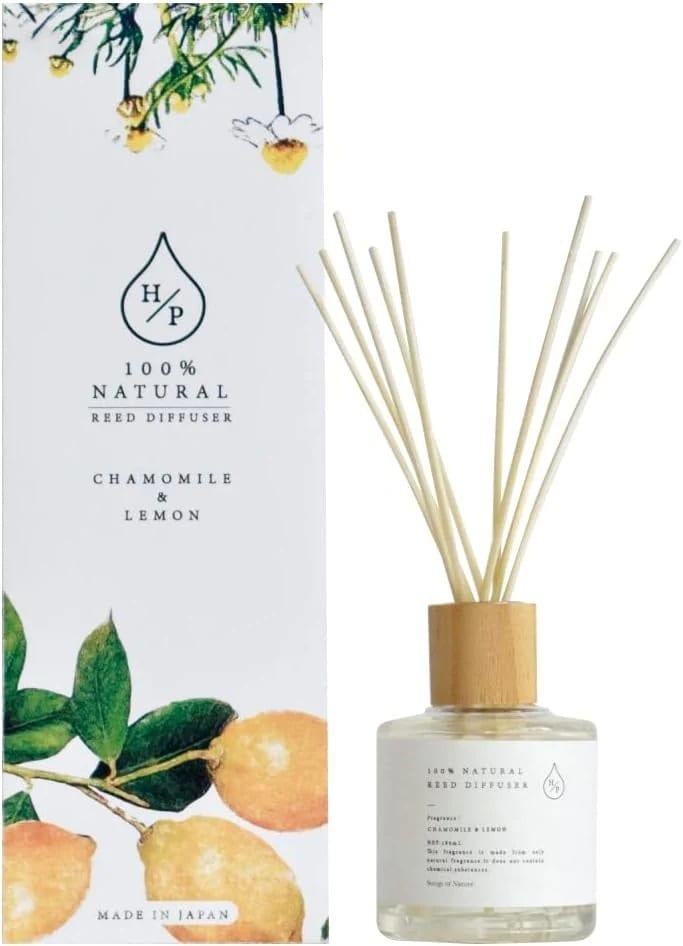 ソングスオブネイチャー HPリードディフューザー 100%天然香料 ルームフレグランス (カモミール＆レモン)