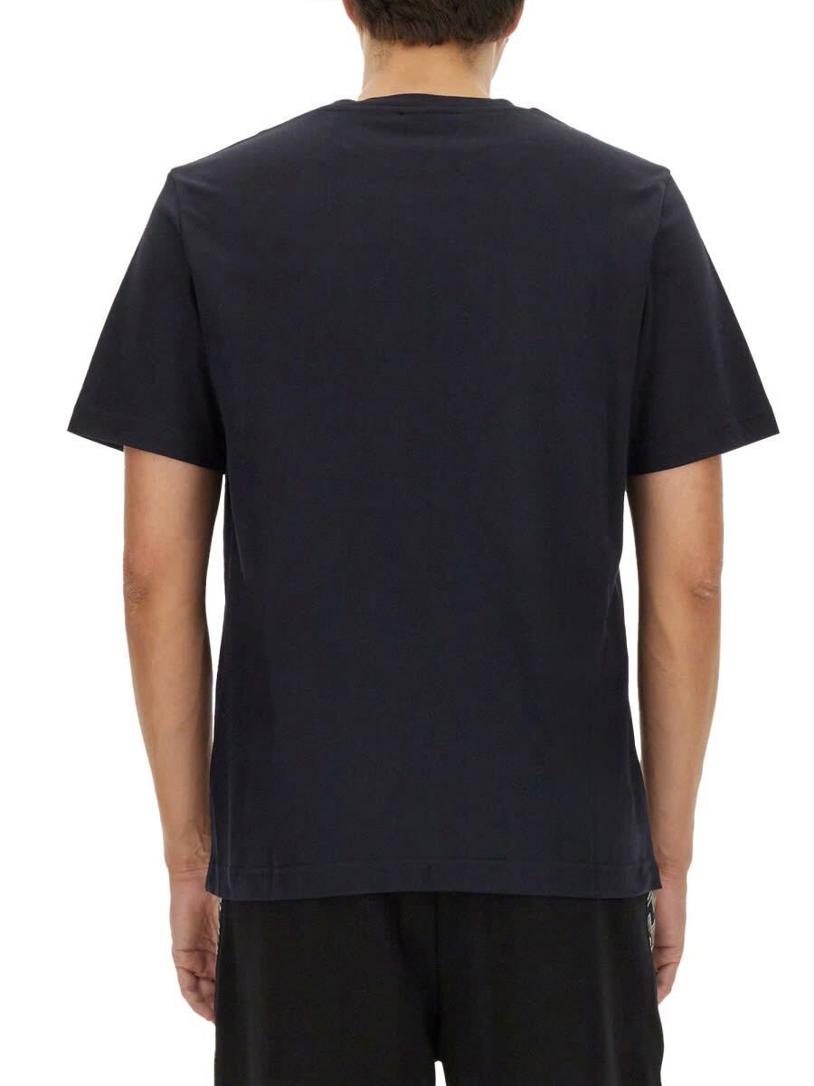 US23WL0KBJ00IE_93924 ブルー 秋冬2024 Tシャツ メンズ ia