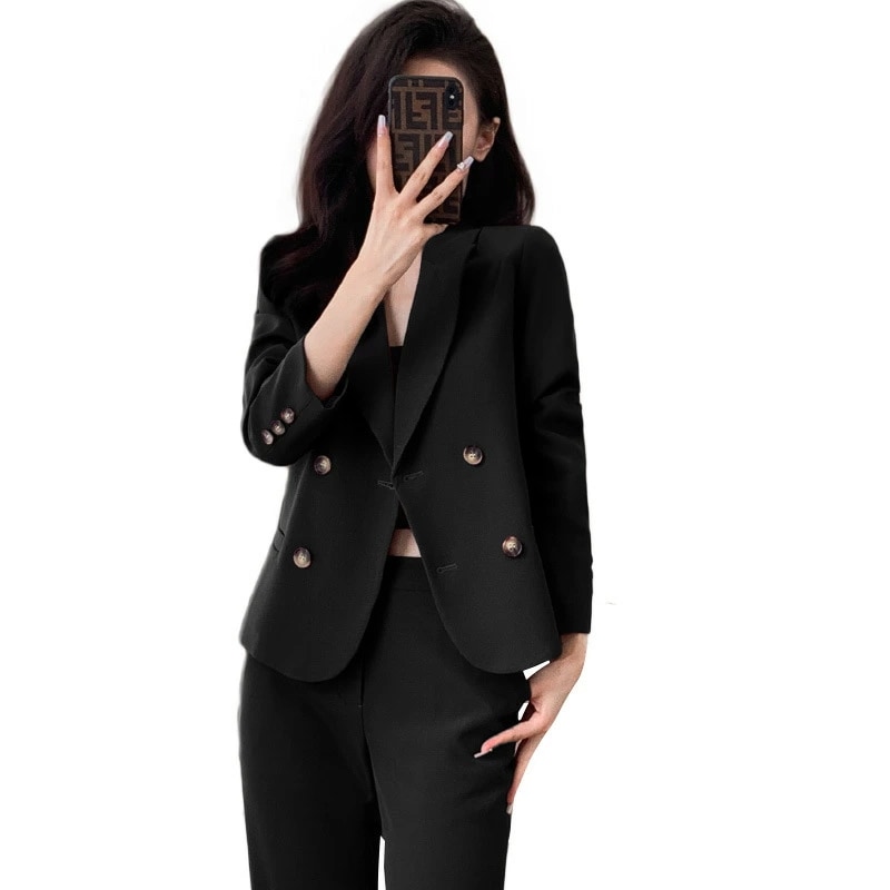 スーツ セットアップ 女性 春秋 おしゃれ スリム ビジネス用 フォーマル ウエア