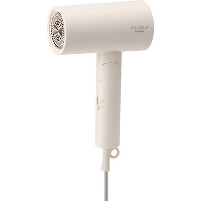 他サイト： アイリスオーヤマ MICOLA ドライヤー 大風量 速乾 軽量 スピーディー イオンドライヤー 3段階調整 ノズル付き HDR-M102-D オフホワイトの商品画像