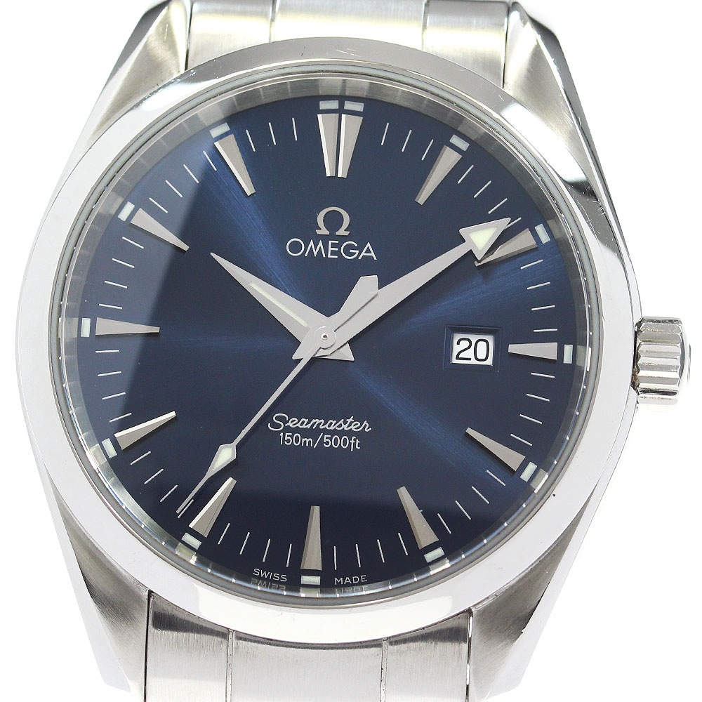 オメガ OMEGA 2517.80 シーマスター アクアテラ デイト クォーツ メンズ _843538【中古】 117,800円