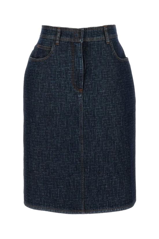 FENDI Women Denims FLQ604AW82F1UKI Blue