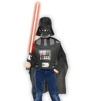 コスプレ 仮装 ダースベイダーキット 子供用 (ライトセイバー付き) 【 コスプレ 衣装 ハロウィン 仮装 コスチューム 子供 スターウォーズ グッズ 男の子 公式 正規ライセンス品 パーティーグッズ 8,568円