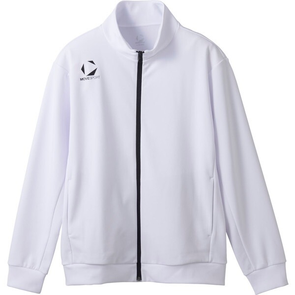 MOVESPORT ムーブスポーツ トレーニングジャケット ホワイト ST5SJGT0M WH00 2XOフィットネス・ヨガトップス