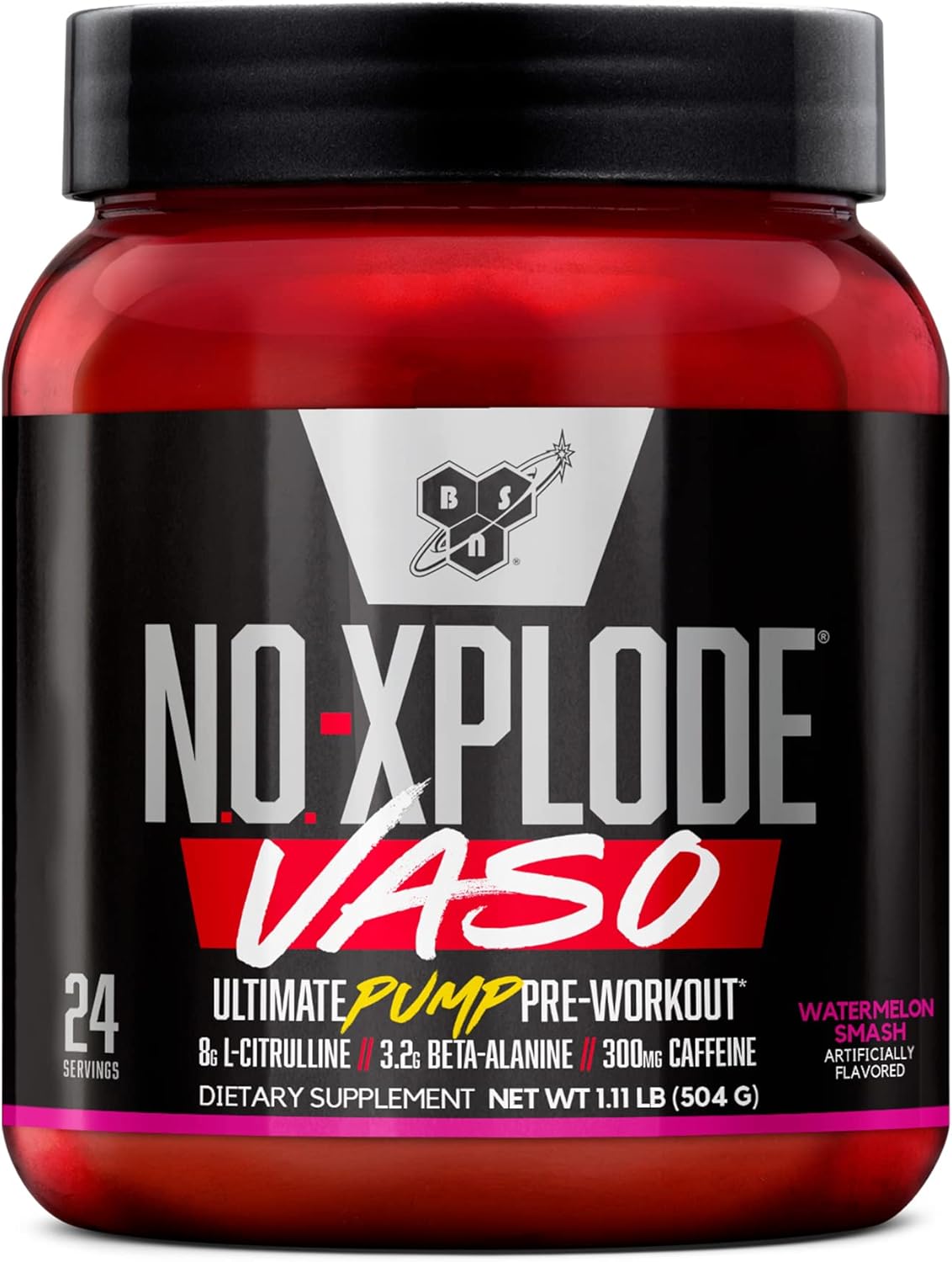 BSN VASO Watermelon Smash ノー エクスプロード ウォーターメロン 24 サービング