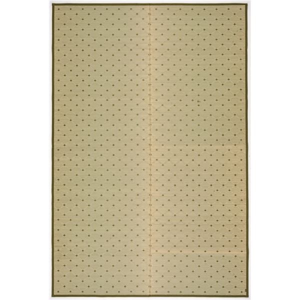 い草 柄上敷き/ラグマット 本間 4.5帖 日本製 縁：綿100％ ダイヤ リビング ダイニング 客間 仏間