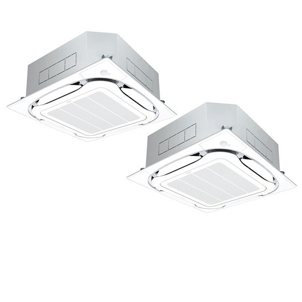 SSRC160CND FIVE STAR ZEAS Ｓ-ラウンドフロー センシングタイプ 業務用エアコン 天カセ4方向 ツイン同時マルチ 6馬力 三相200V ワイヤレスリモコン メーカー直送