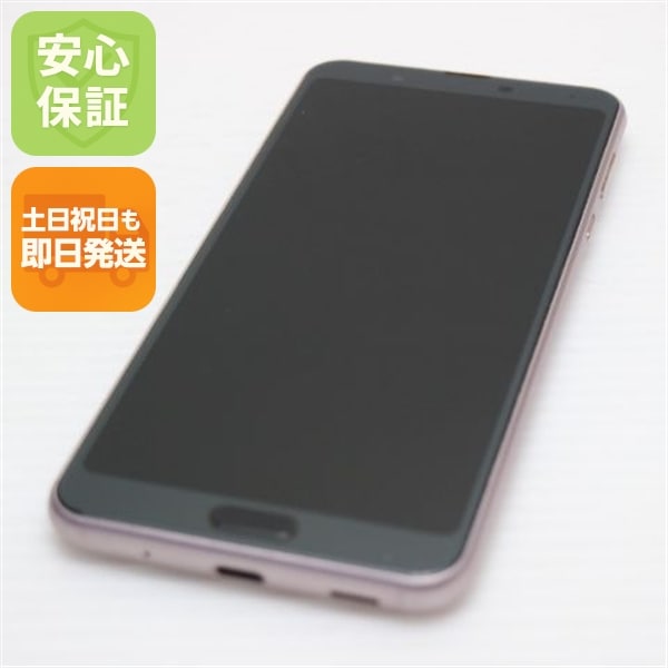 美品 901SH ピンク スマホ 24
