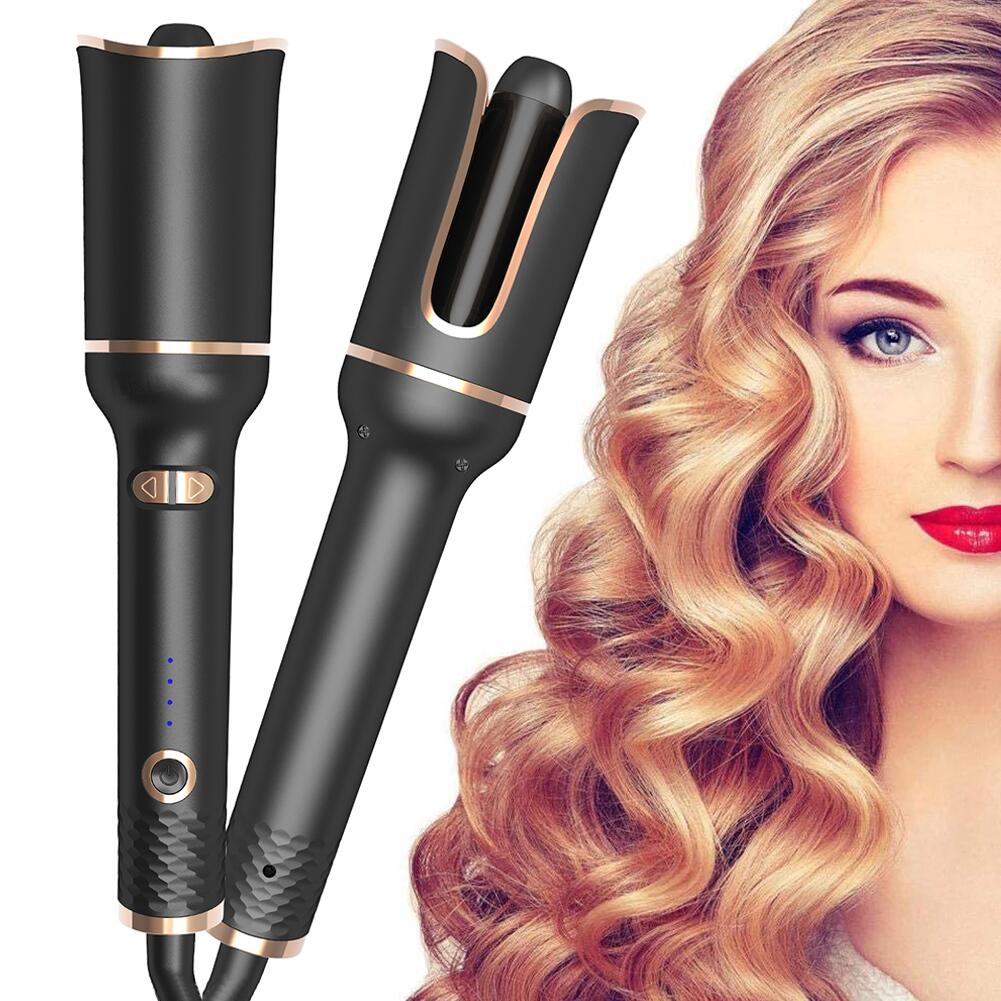 セラミック回転空気カーラー空気スピン杖カール機マジックヘアアイロン 新品自動巻き ヘアアイロン 自動巻き カールアイロン