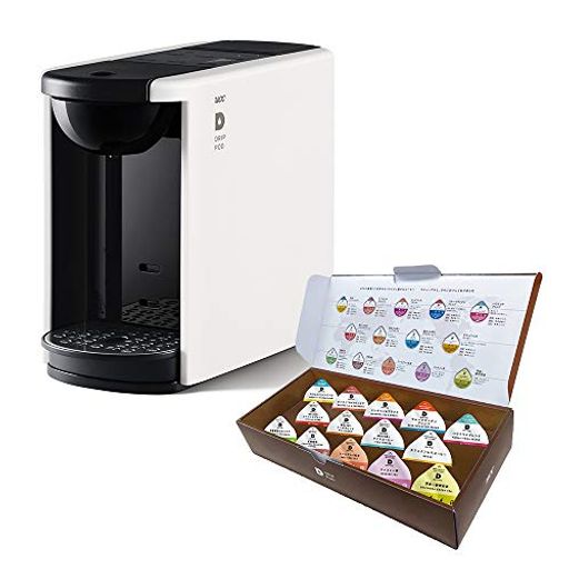 【AMAZON.CO.JP限定】UCC ドリップポッド 一杯抽出 コーヒーマシン カプセル式 DP3 ホワイト + UCC ドリップポッド テイスティングキット15P ポッド・カプセル 【コーヒーメー 12,870円