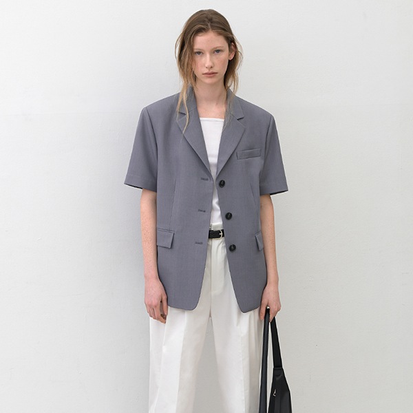 (JK-3025)ESSENTIAL SUMMER SET-UP JACKET