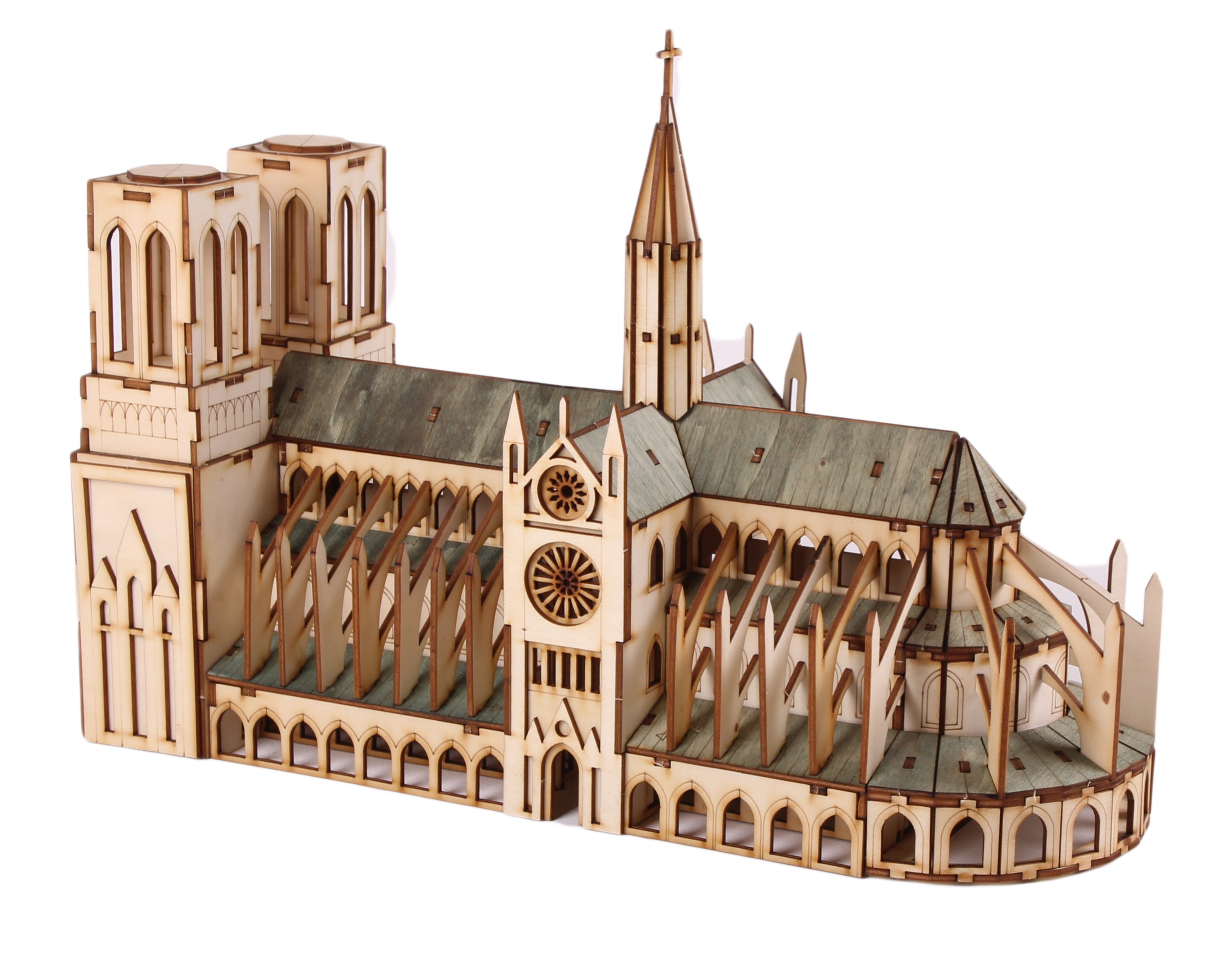 ノートルダム大聖堂 DIY 模型キット
